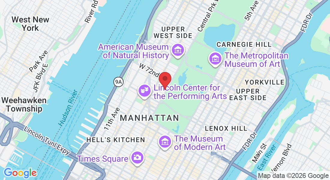 91 Central Prk W, New York, NY 10023, USA