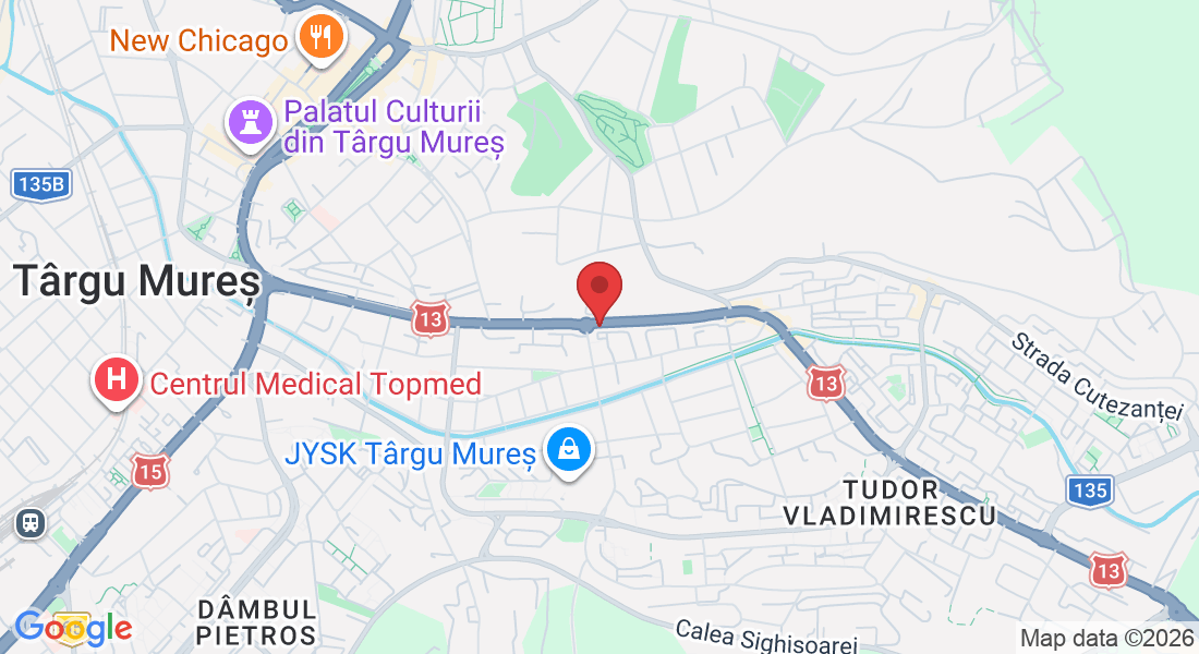 Bulevardul 1 Decembrie 1918 104, Târgu Mureș, Romania