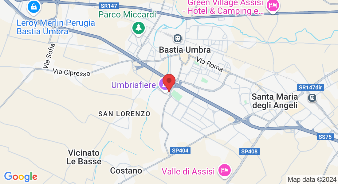 Piazza Moncada, 1, 06083 Bastia Umbra PG, Italia