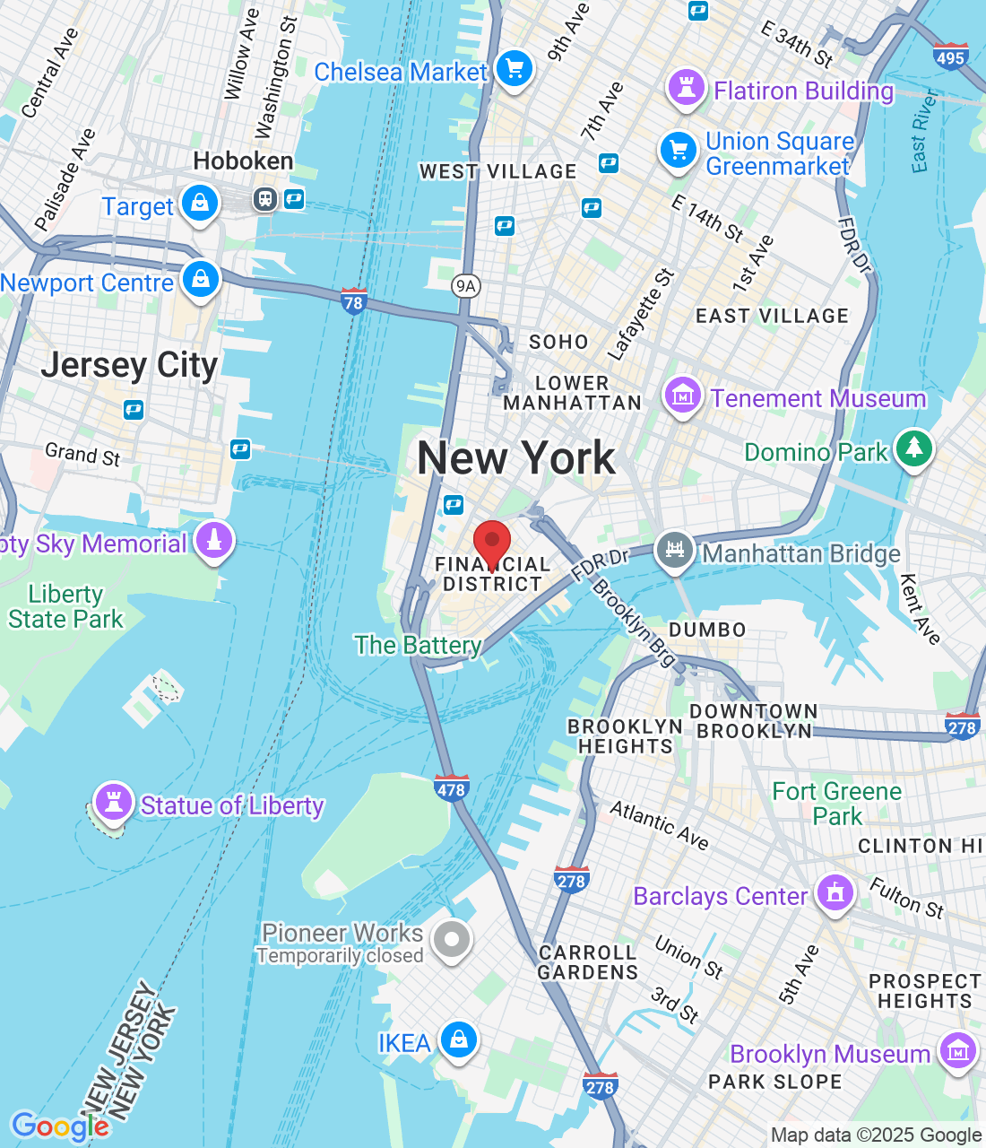 Financial District, New York, NY, USA