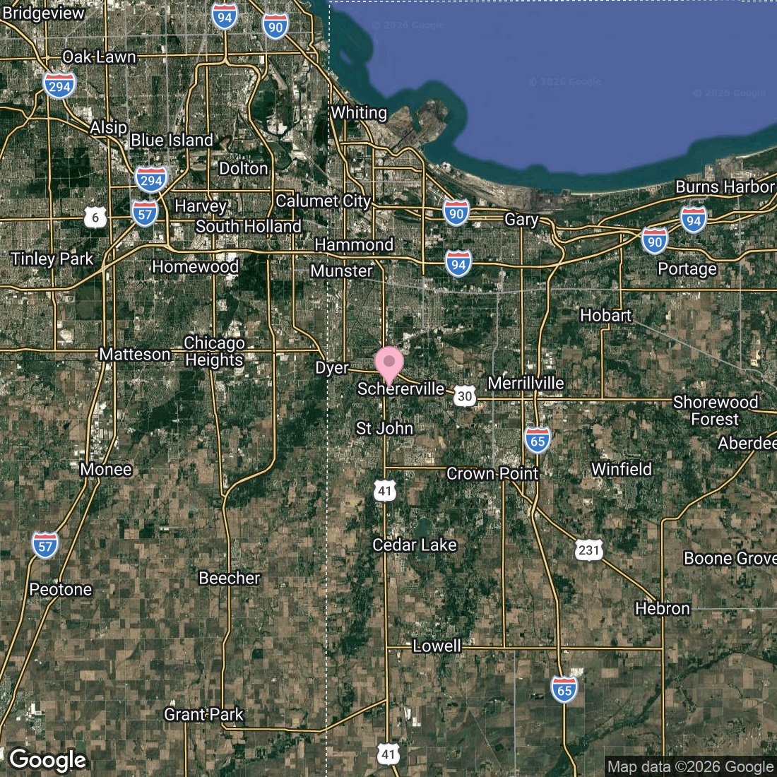 W 77th Ave & Lincolnwood Rd, Schererville, IN 46375, USA