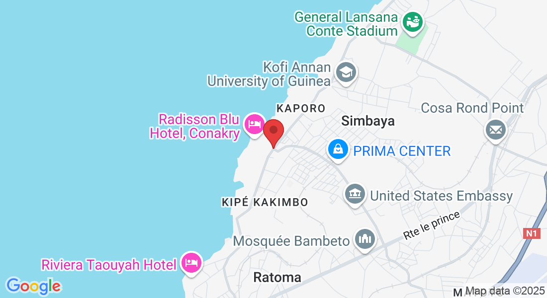 Conakry, Guinée kipe, motel, J84X+3PG, Conakry, Guinea