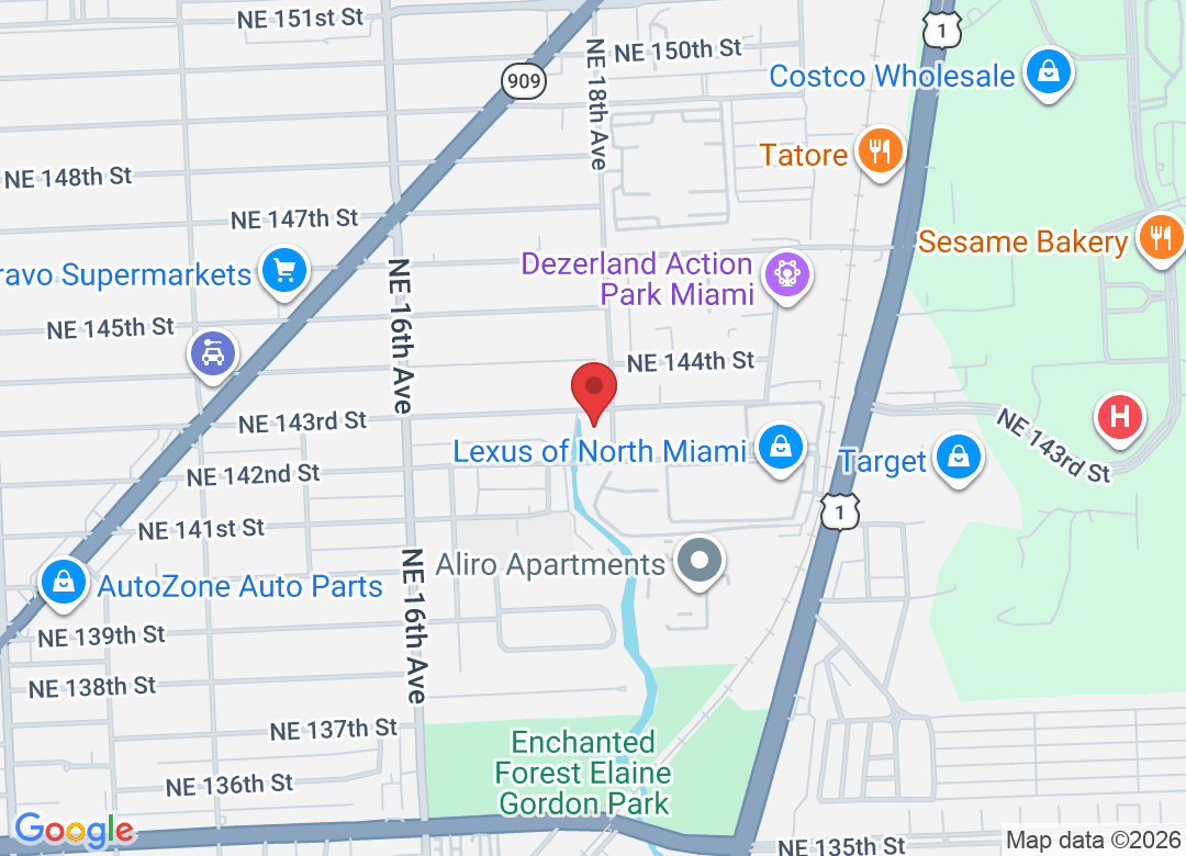 14260 NE 18th Ave, North Miami, FL 33181, USA