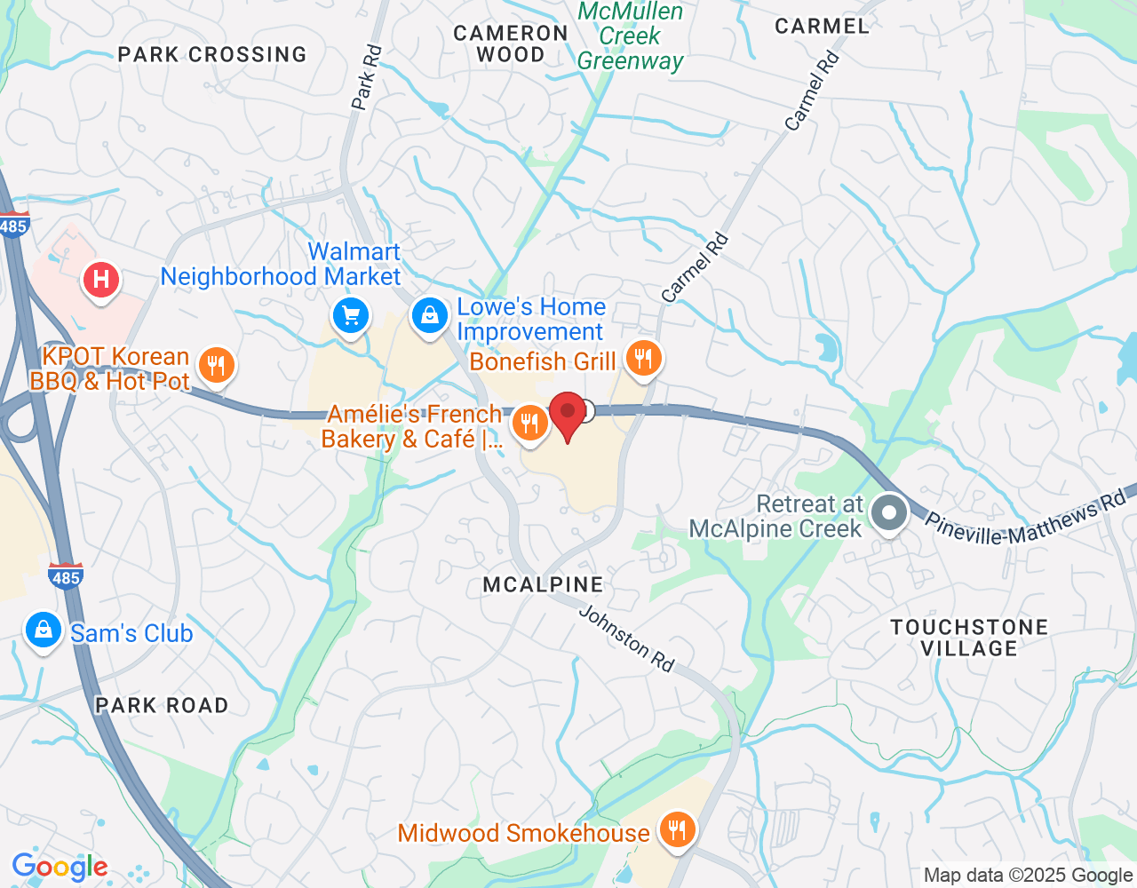 7629-B Pineville-Matthews Rd, Charlotte, NC 28226, USA