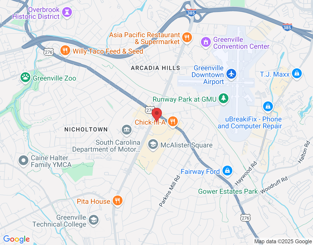 27 S Pleasantburg Dr #55, Greenville, SC 29607, USA