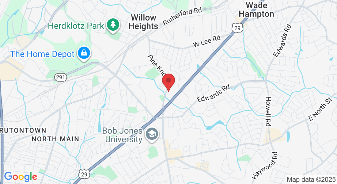 44 Pine Knoll Dr, Greenville, SC 29609, USA