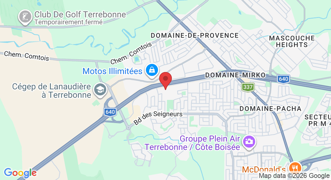 3175 Bd de la Pinière, Terrebonne, QC J6X 0K9, Canada