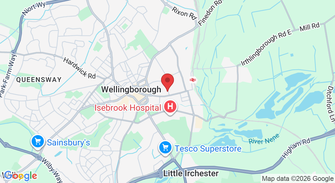 46-50 Palk Rd, Wellingborough NN8 1HR, UK