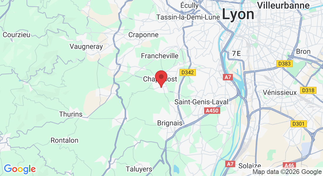 26 Rue Benoît Badoil, 69630 Chaponost, France