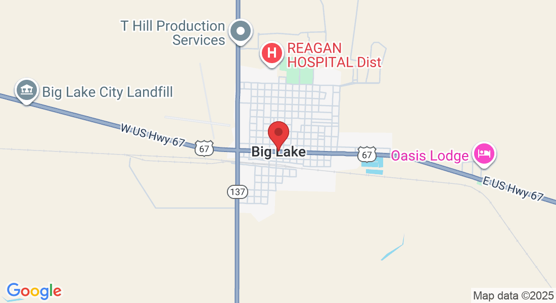 Big Lake, TX 76932, USA