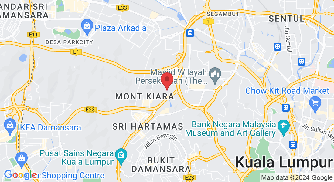 Lot 67209, Changkat Duta Kiara, Mont Kiara, 50480 Kuala Lumpur, Wilayah Persekutuan Kuala Lumpur, Malaysia