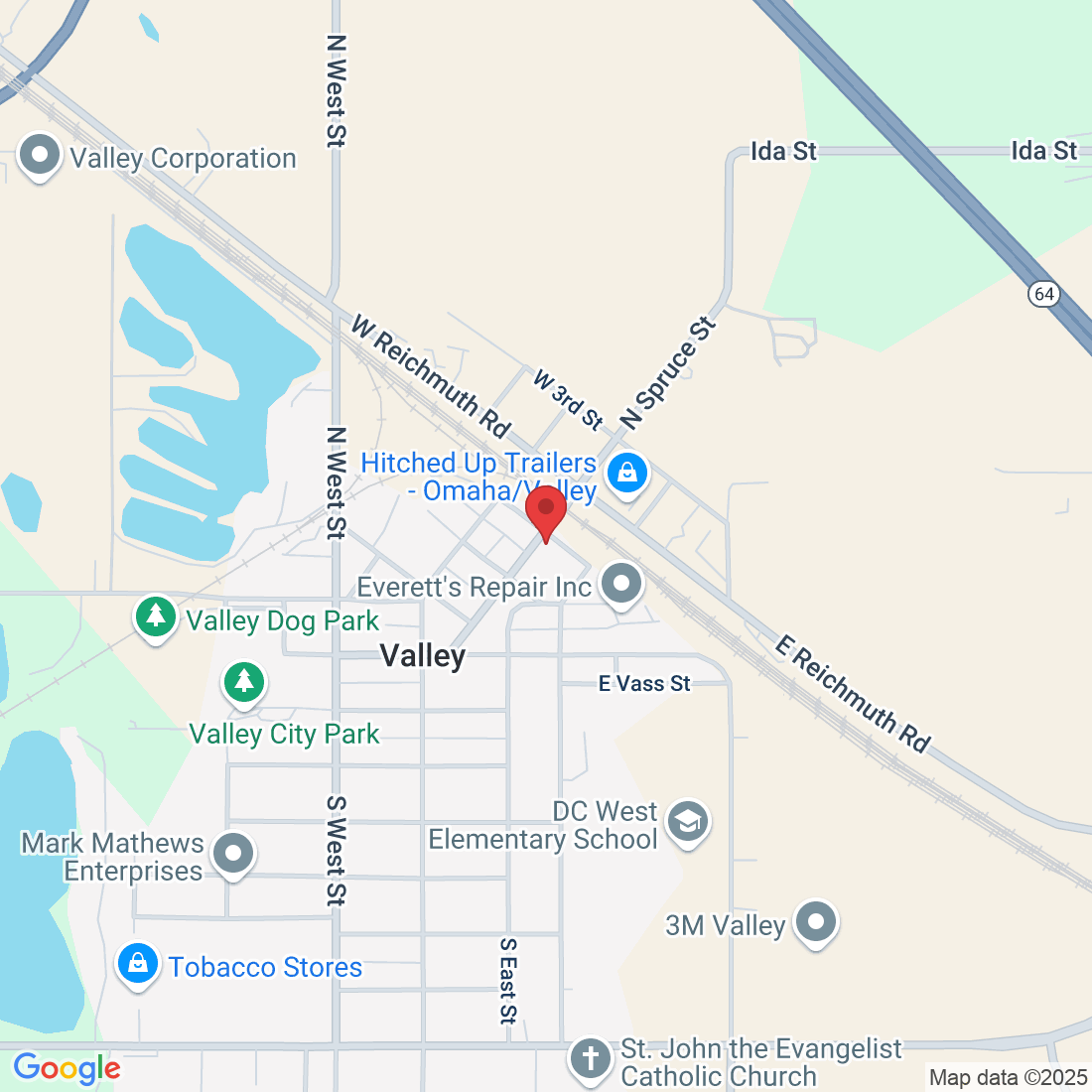 333 N Spruce St, Valley, NE 68064, USA