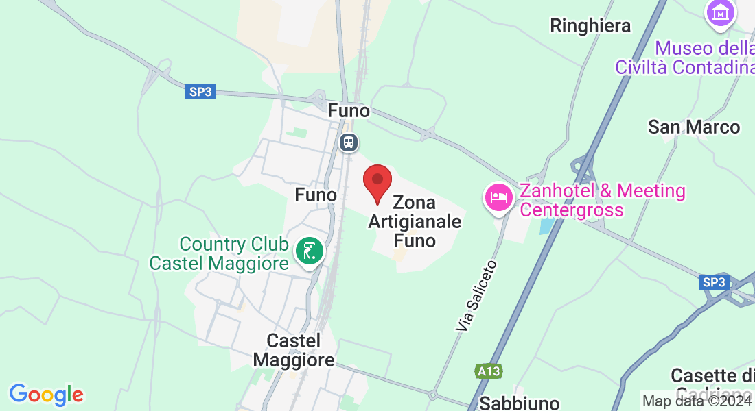Viale della Mercanzia, 136, 40050 Funo BO, Italia