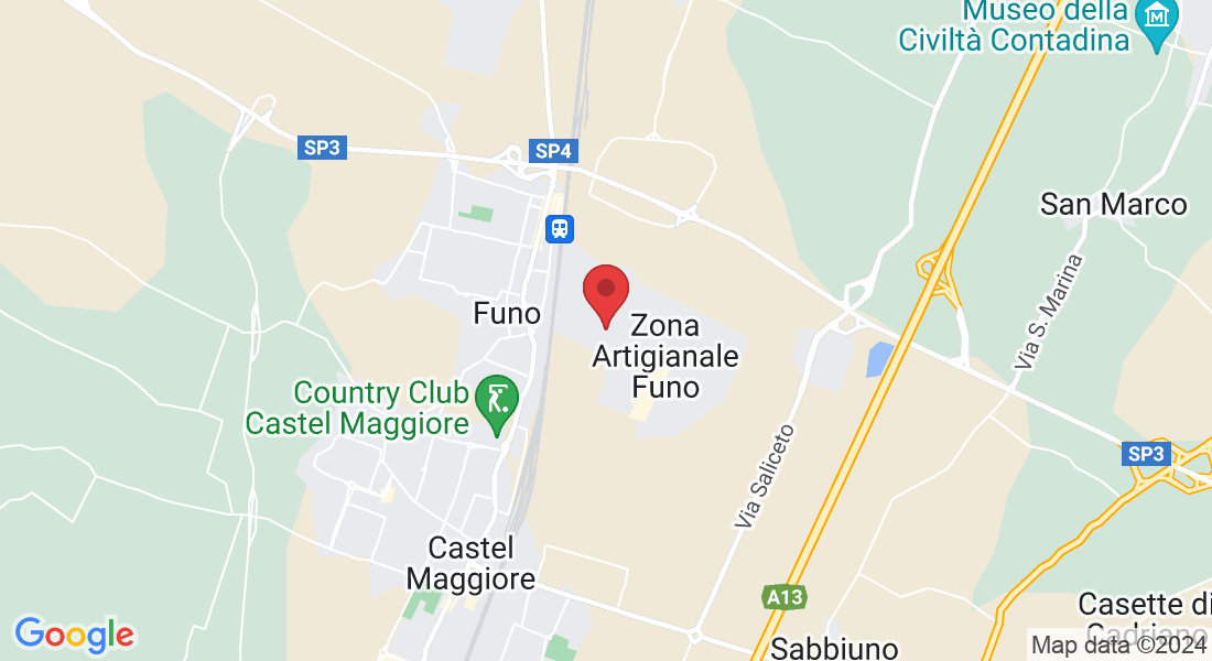 Viale della Mercanzia, 136, 40050 Funo BO, Italia
