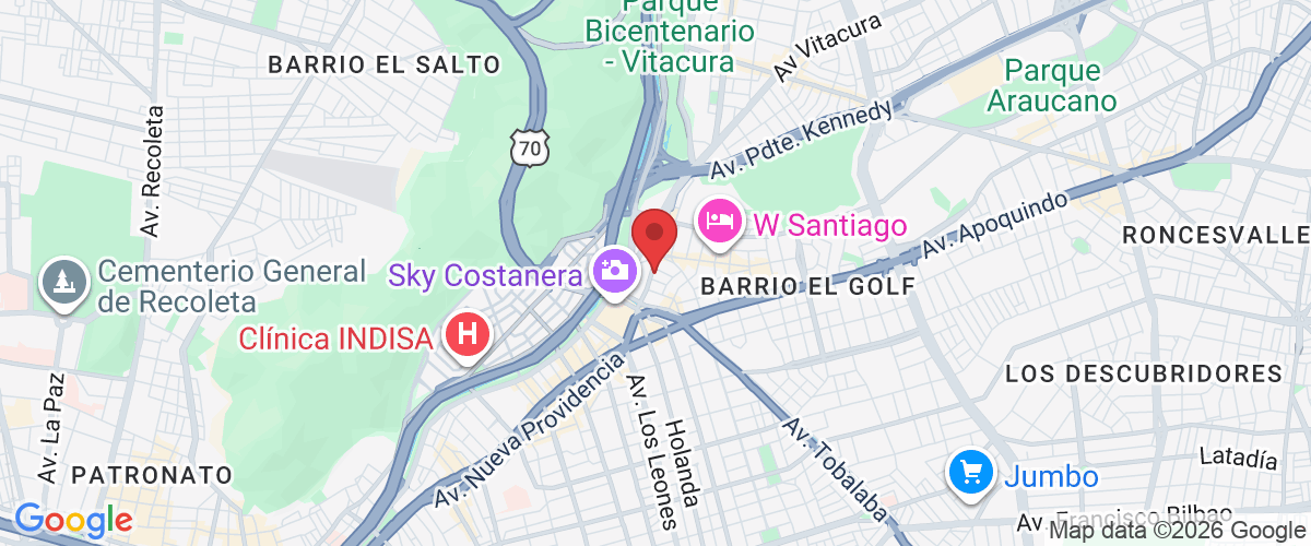 Av Vitacura 2771, oficina 1103 D, 7550134 Las Condes, Región Metropolitana, Chile