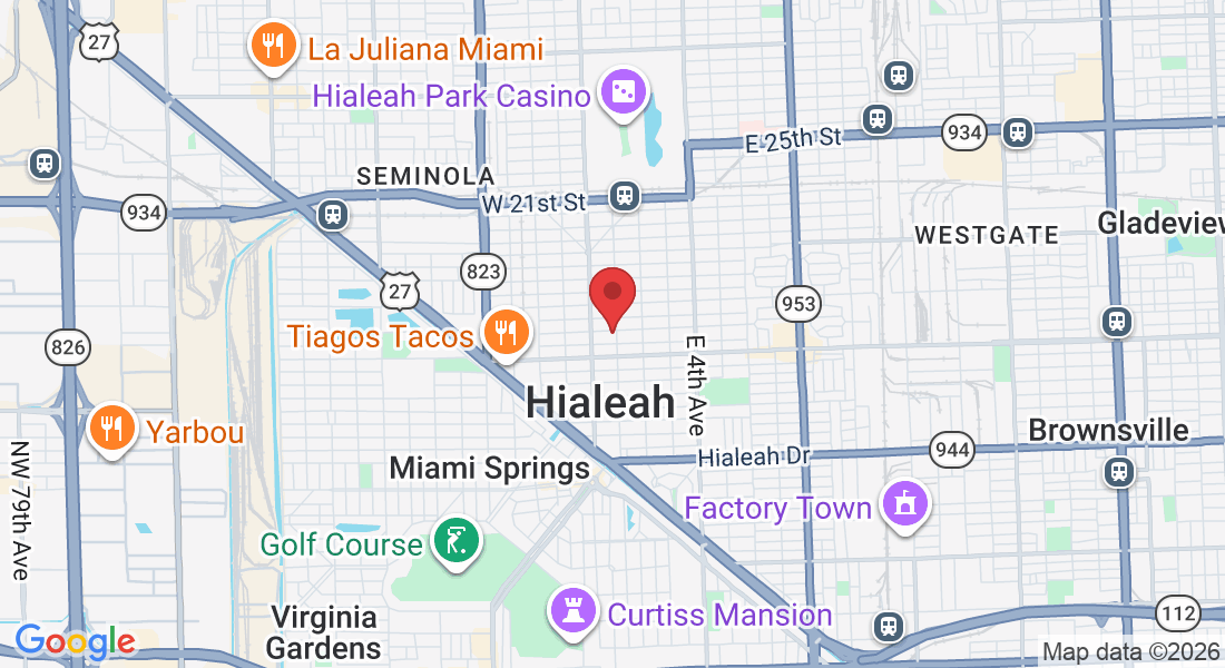 1098 E 1st Ave, Hialeah, FL 33010, USA