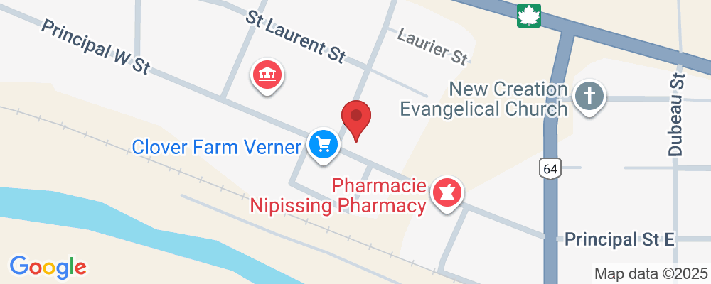1 rue Principale Est, Verner, ON P0H 2M0, Canada