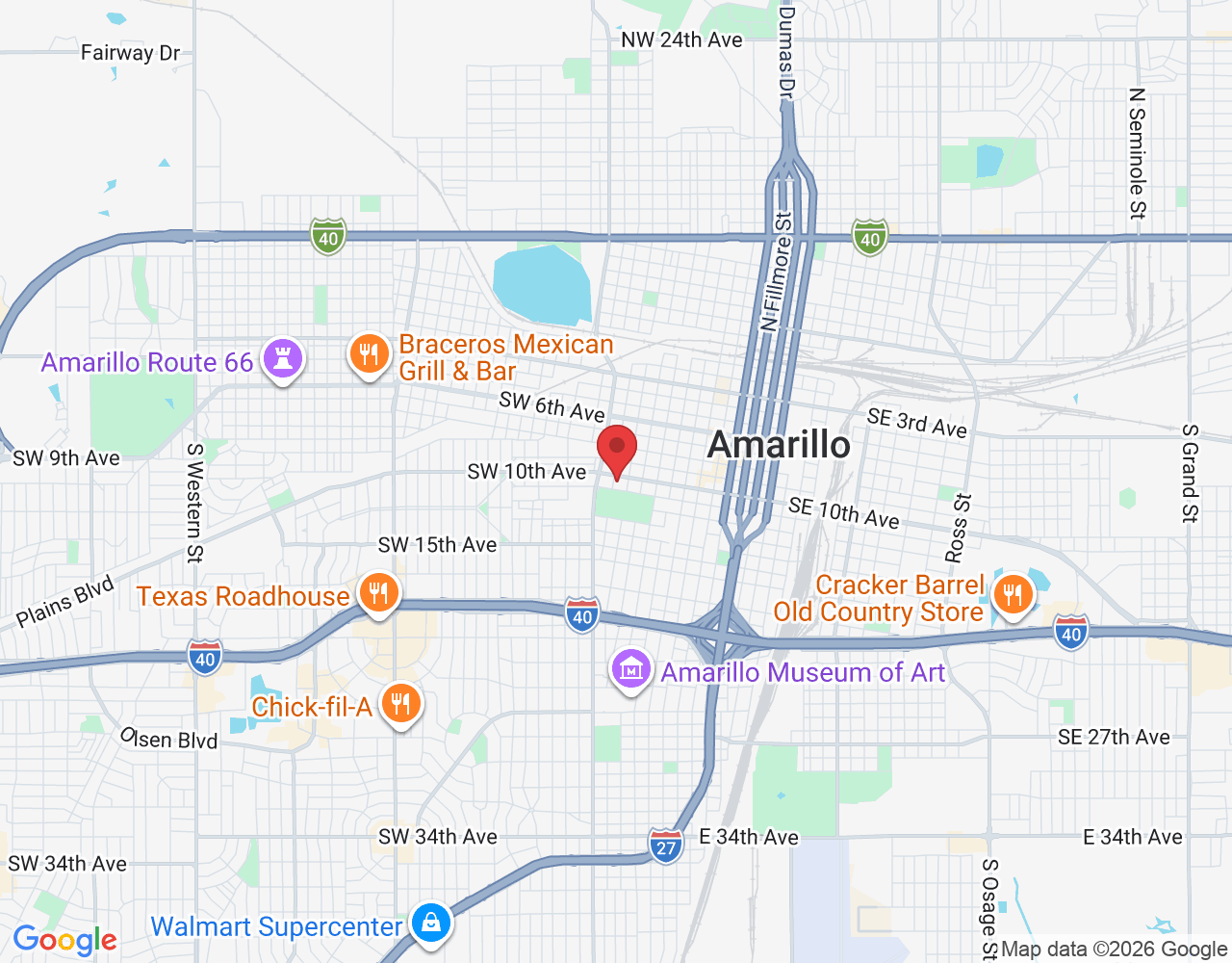 1005 S Jefferson St, Amarillo, TX 79101, USA