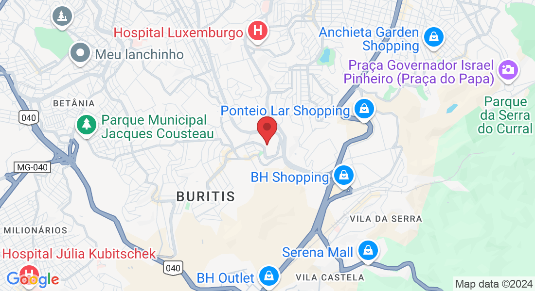 R. Cristiano Moreira Sales, 296 - Estoril, Belo Horizonte - MG, 30494-360, Brazil