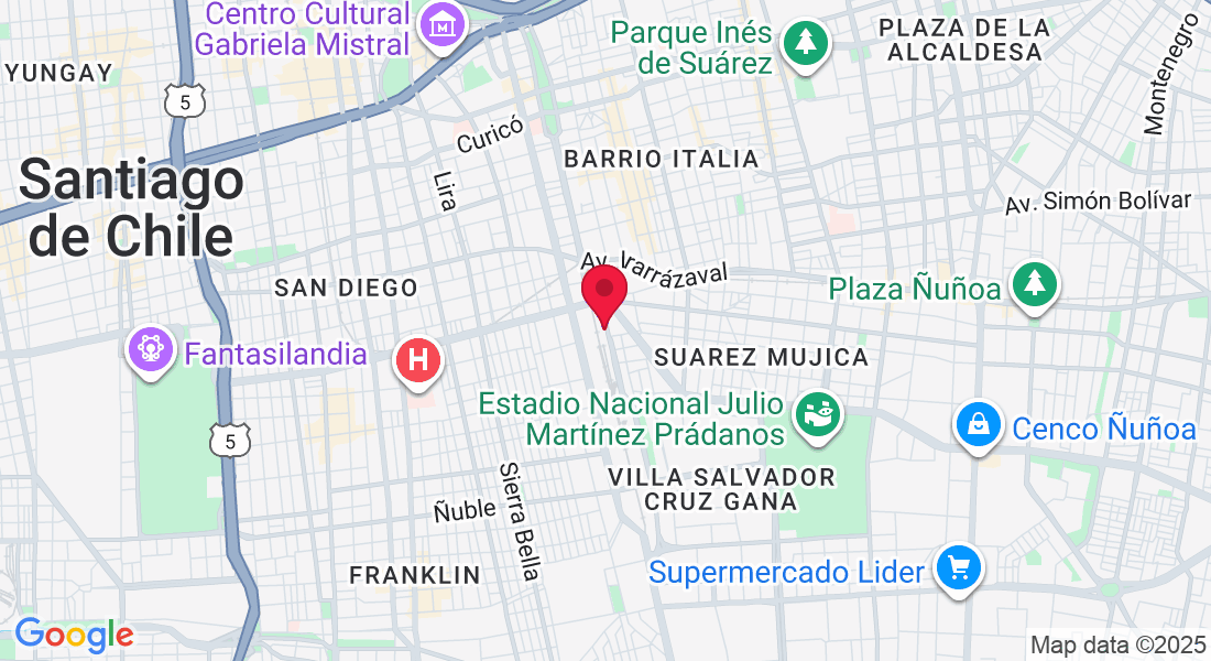 San Eugenio 509, 7780003 Ñuñoa, Región Metropolitana, Chile