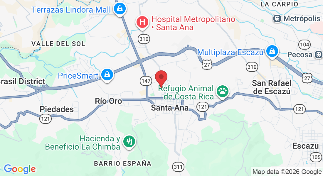 Ruta Nacional Treciaria 310, San José, Santa Ana, 10906, Costa Rica