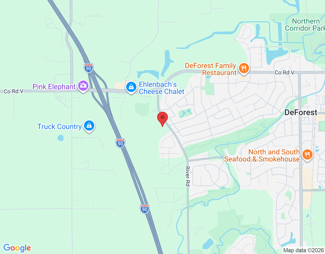 7125 River Rd, DeForest, WI 53532, USA