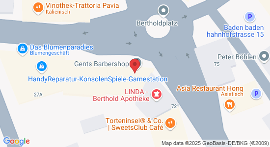 Bertholdstraße 1, 76530 Baden-Baden, Deutschland