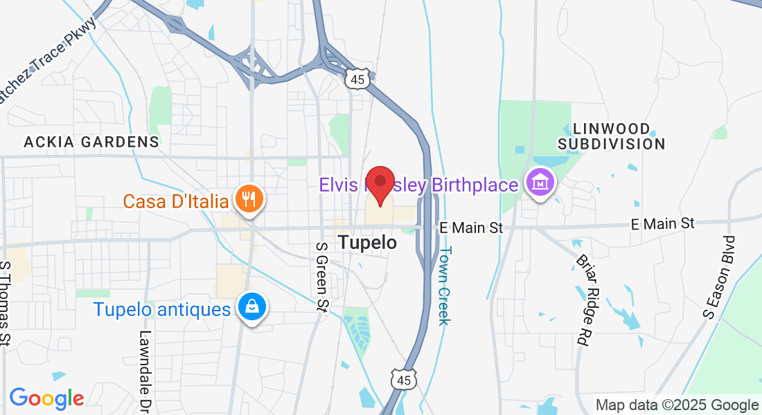 375 E Main St, Tupelo, MS 38804, USA