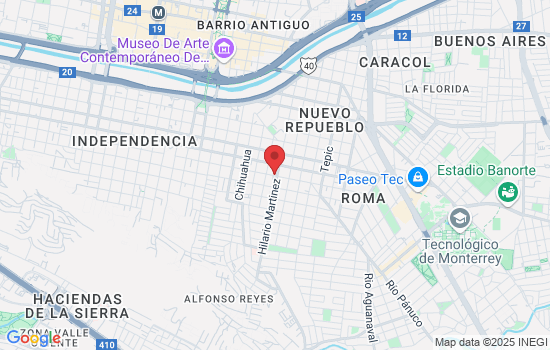 Calle Castelar 1225, Independencia, 64720 Monterrey, N.L., México