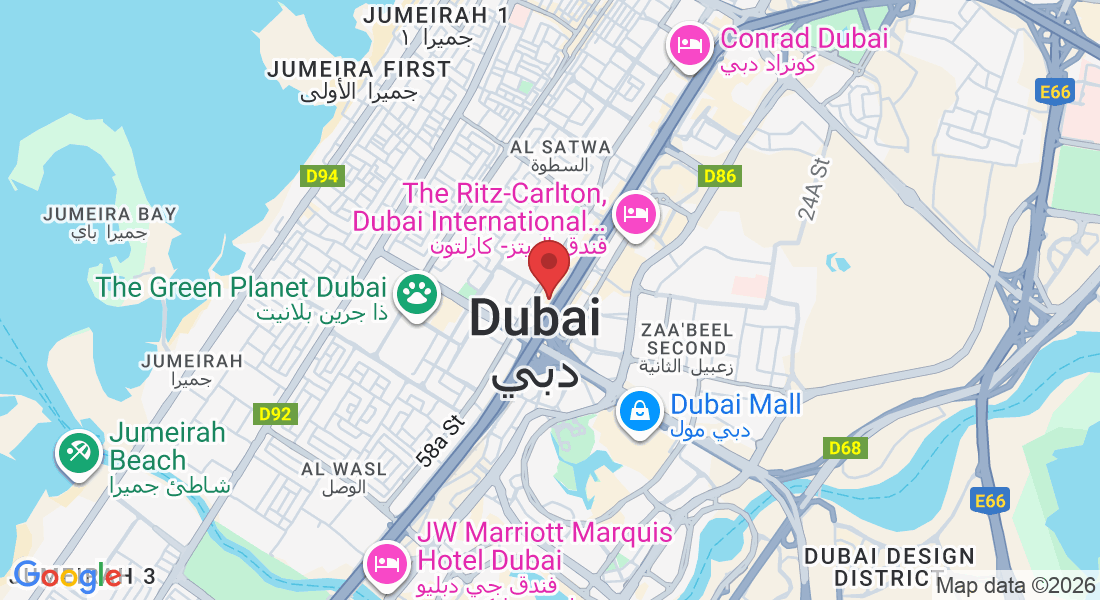 Sheikh Zayed Rd Near Financial Metro Station - Trade Center First - Dubai - United Arab Emirates