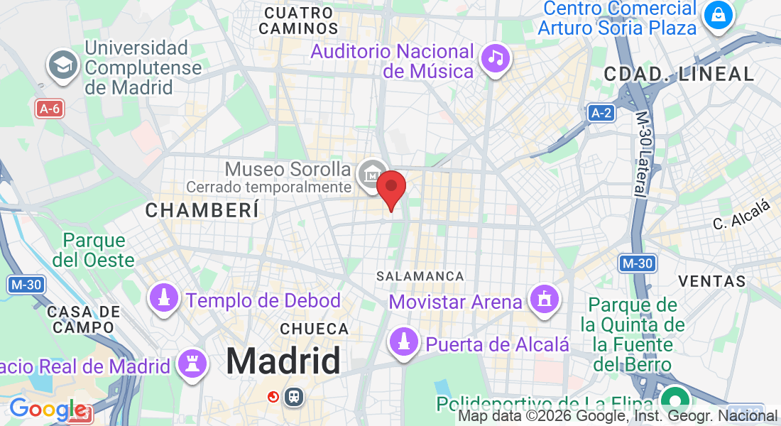 C. de Fortuny, 47, Chamberí, 28010 Madrid, España