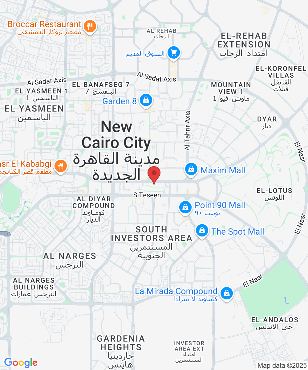 Trivium Business Complex 422-423 Building, Third sector, خدمات شارع التسعين الشمالي، قسم أول القاهرة الجديدة، محافظة القاهرة‬ 4740008, Egypt