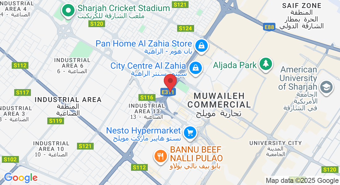 8C7X+2P2 - Muwaileh Commercial - Industrial Area - Sharjah - United Arab Emirates