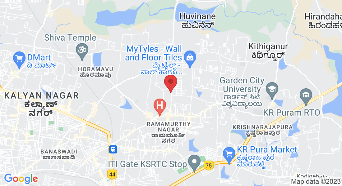 581, R.K.Tower, Kalkere, Double Road, NRI Layout, Ramamurthy Nagar, Bengaluru, Karnataka 560016, India