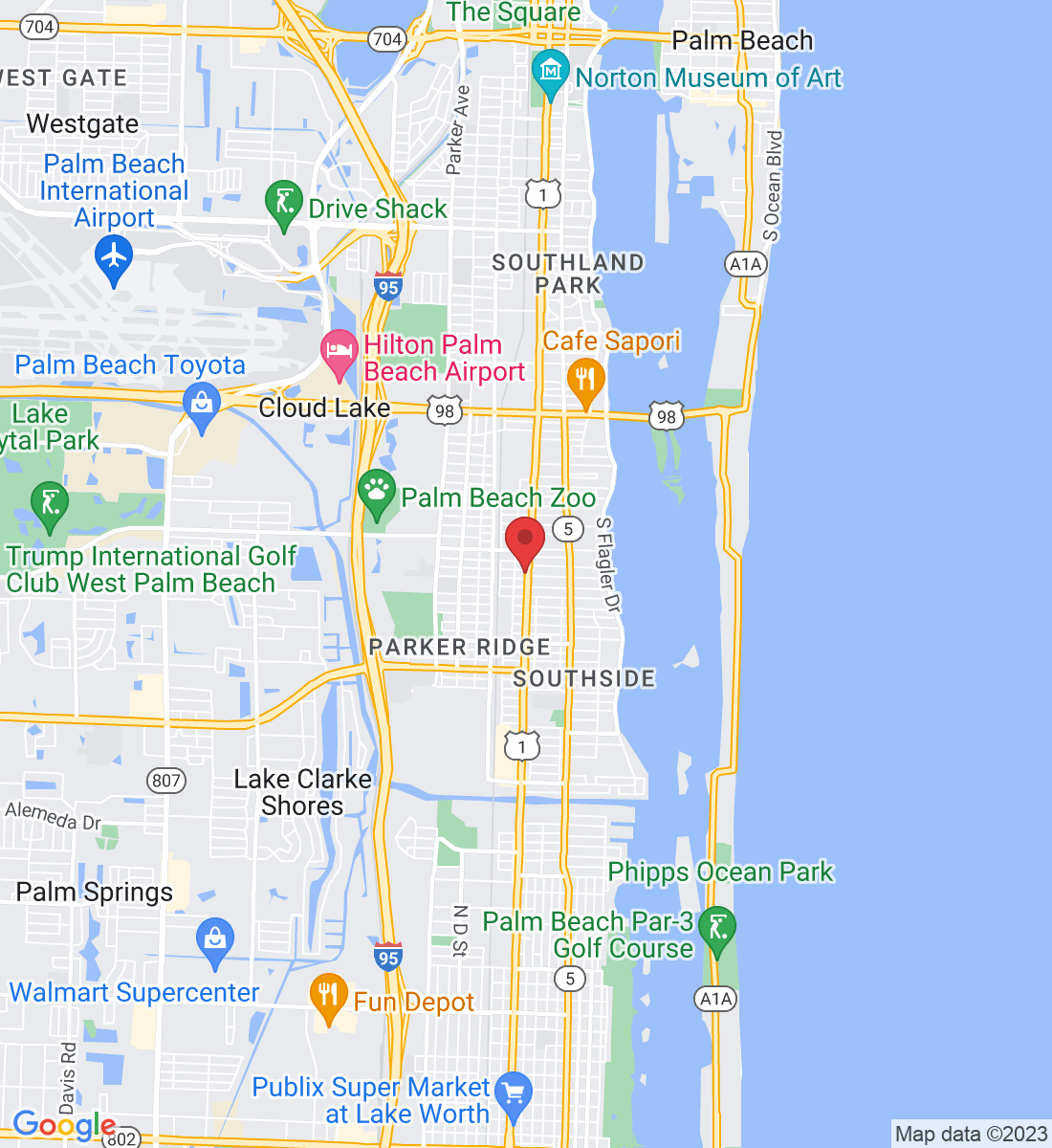 5707 S Dixie Hwy unit g, West Palm Beach, FL 33405, USA