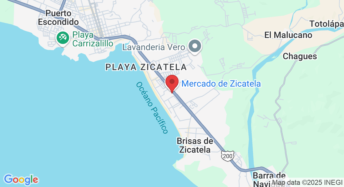 Rxw2+xf, Sta Maria, 70934 Brisas de Zicatela, Oax., Mexico
