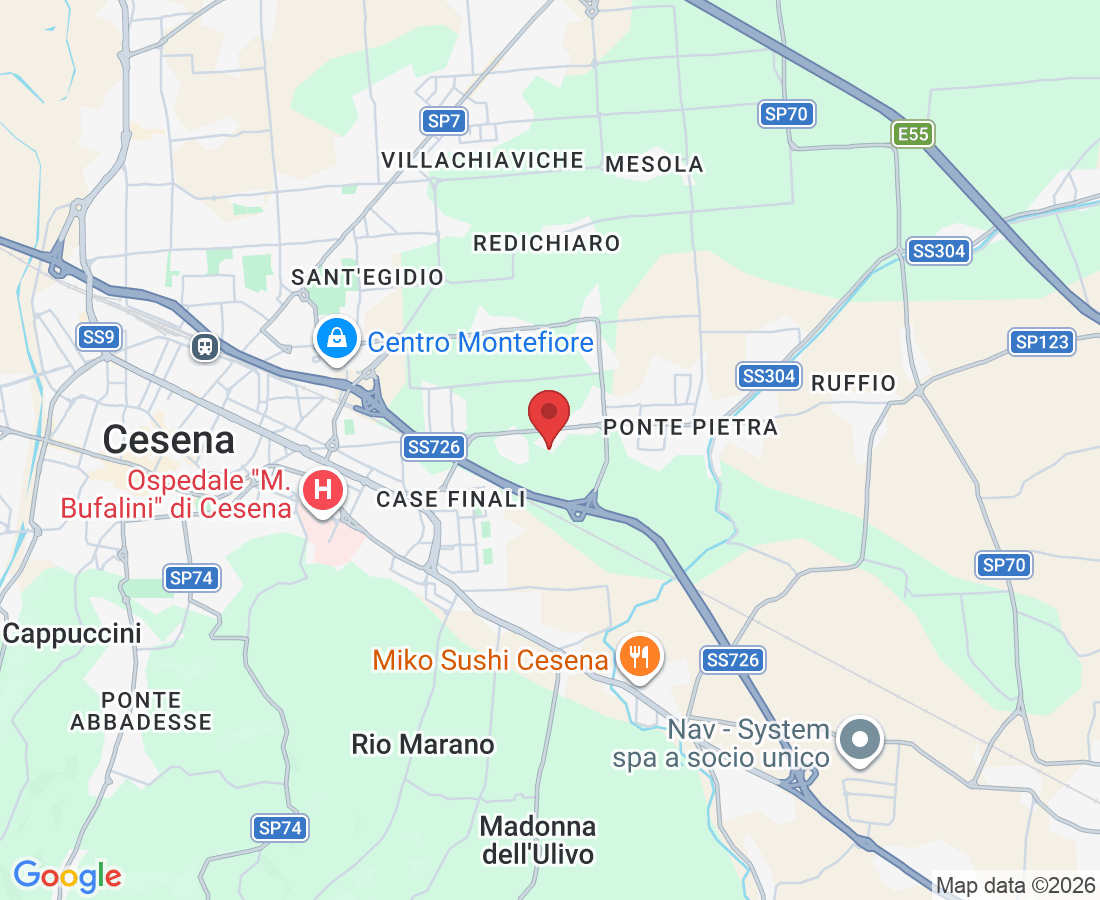 Via Cesenatico, 918, 47521 Cesena FC, Italy