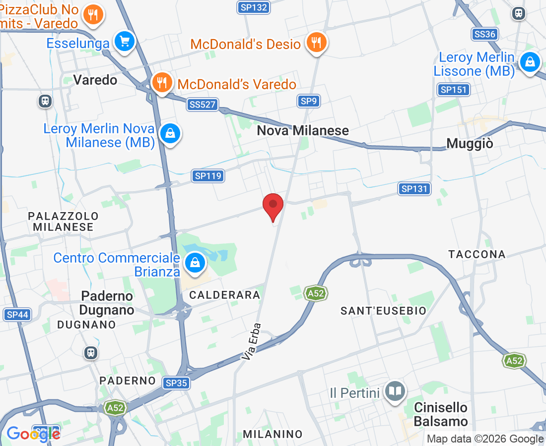 Via Galileo Galilei, 5, 20834 Nova Milanese MB, Italy