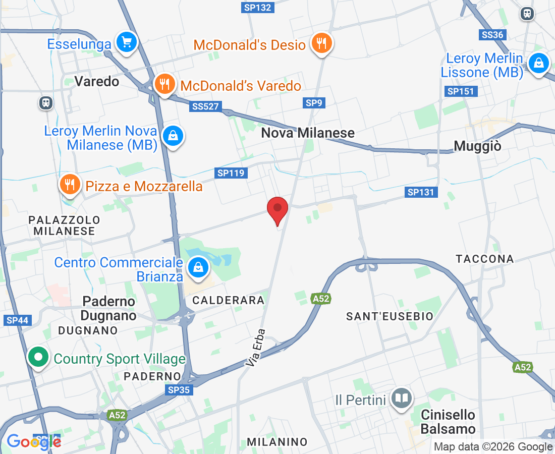 Via Galileo Galilei, 5, 20834 Nova Milanese MB, Italy