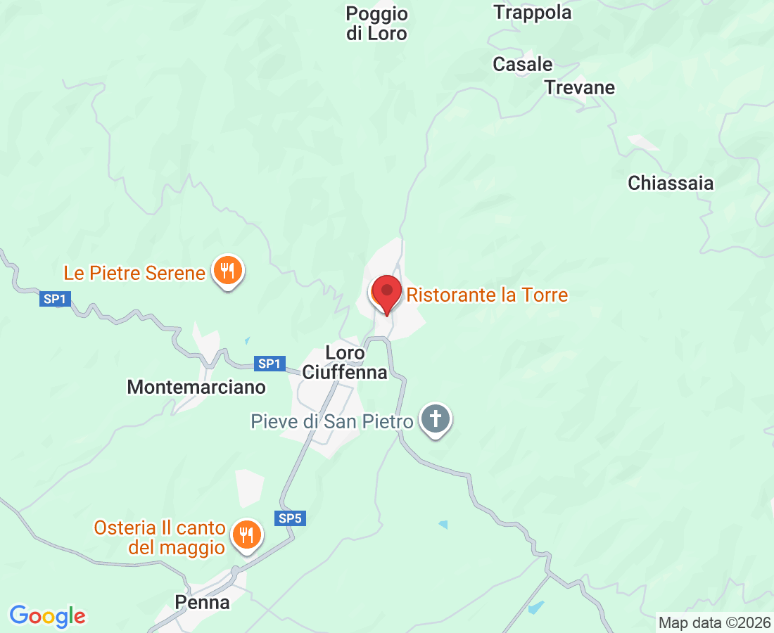 P.za Nannini, 2, 52024 Loro Ciuffenna AR, Italia