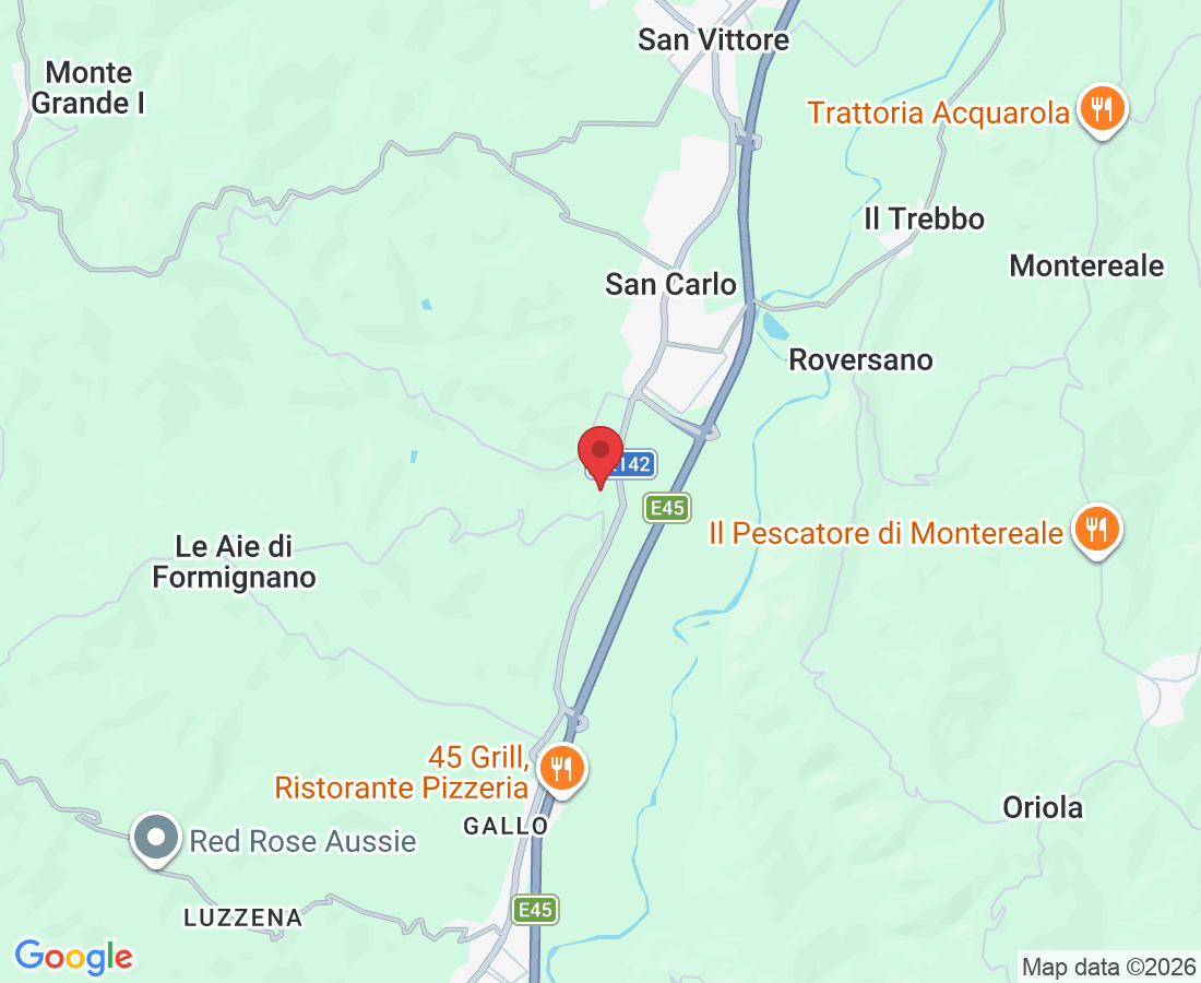 Via Montebellino, 200, 47522 San Carlo FC, Italia