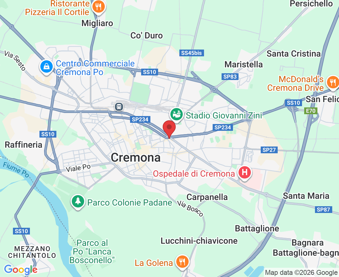 Piazza della Libertà, 29, 26100 Cremona CR, Italia