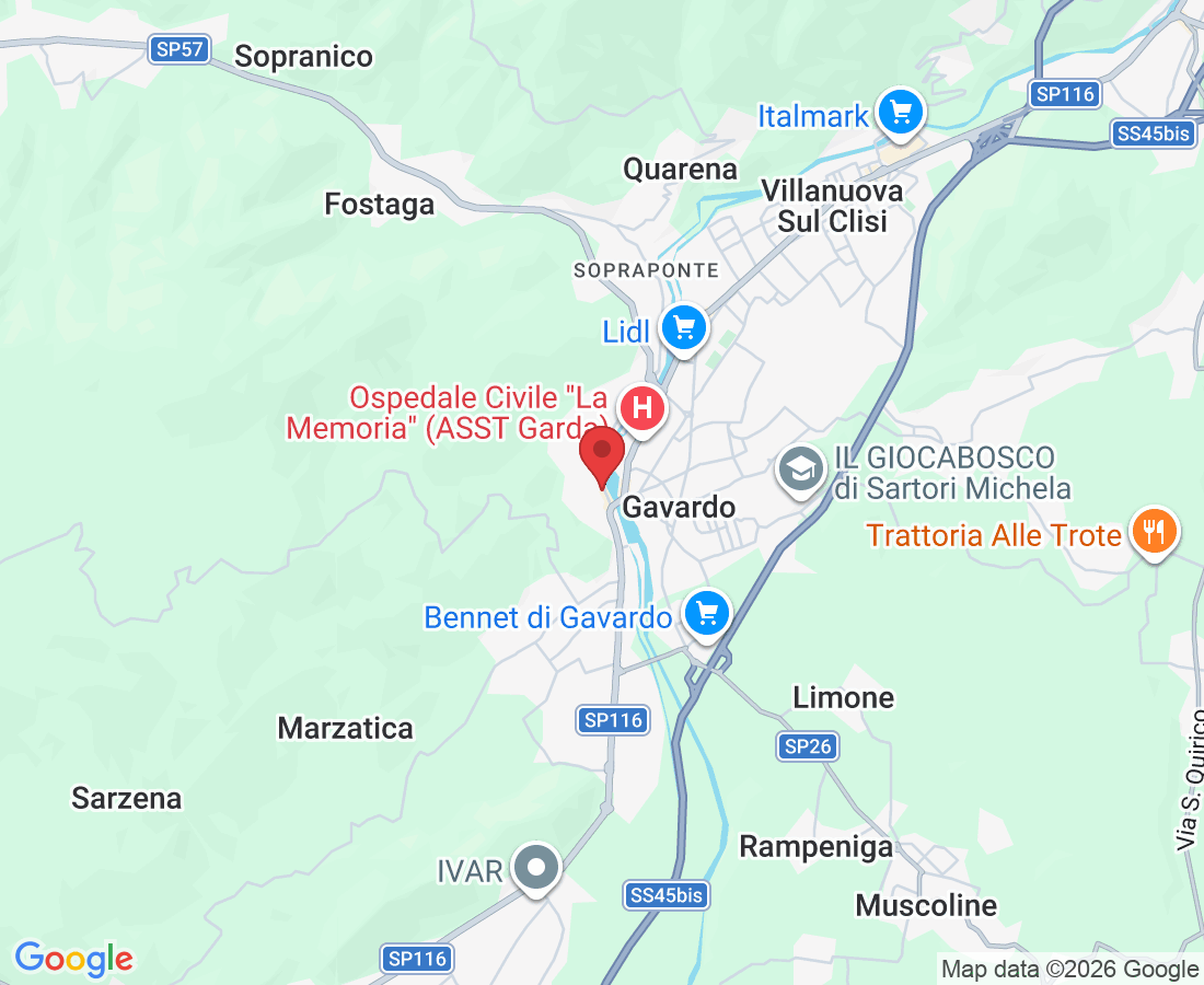 Via Capoborgo, 11, 25085 Gavardo BS, Italy