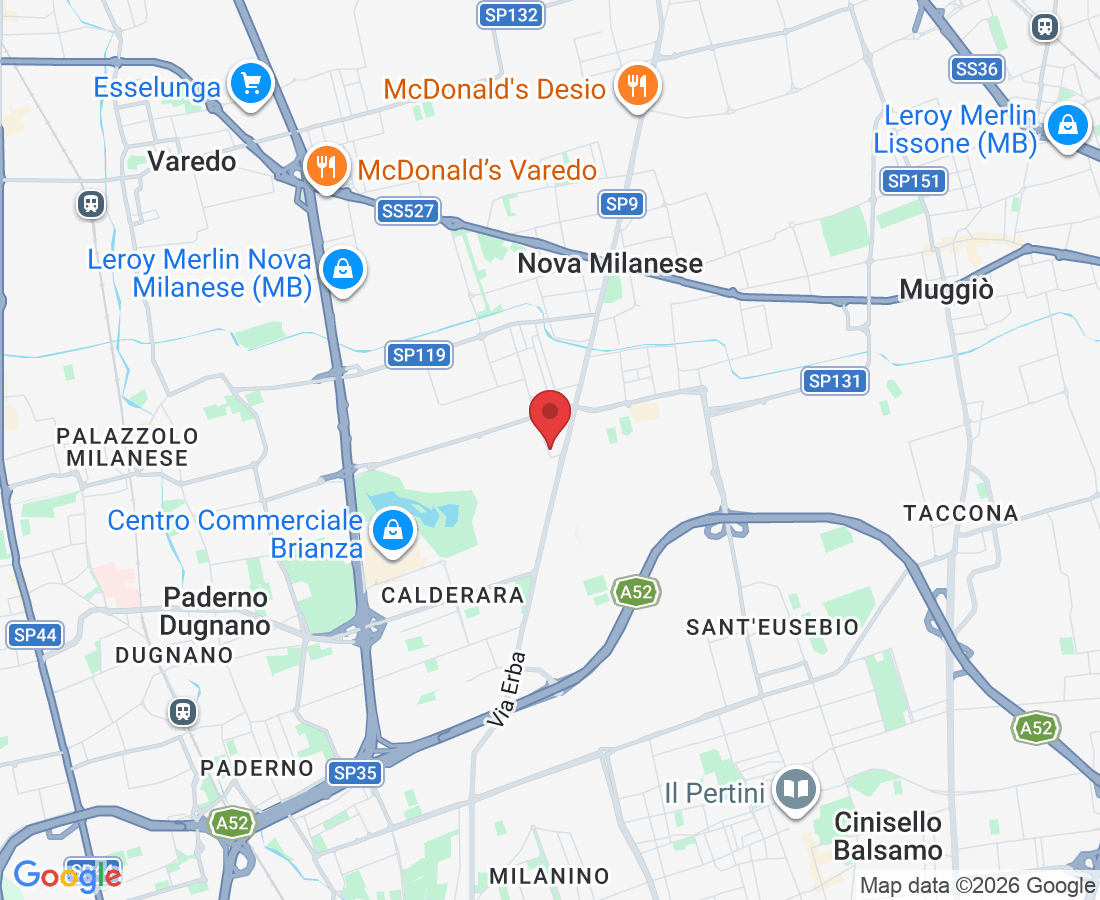 Via Galileo Galilei, 5, 20834 Nova Milanese MB, Italy