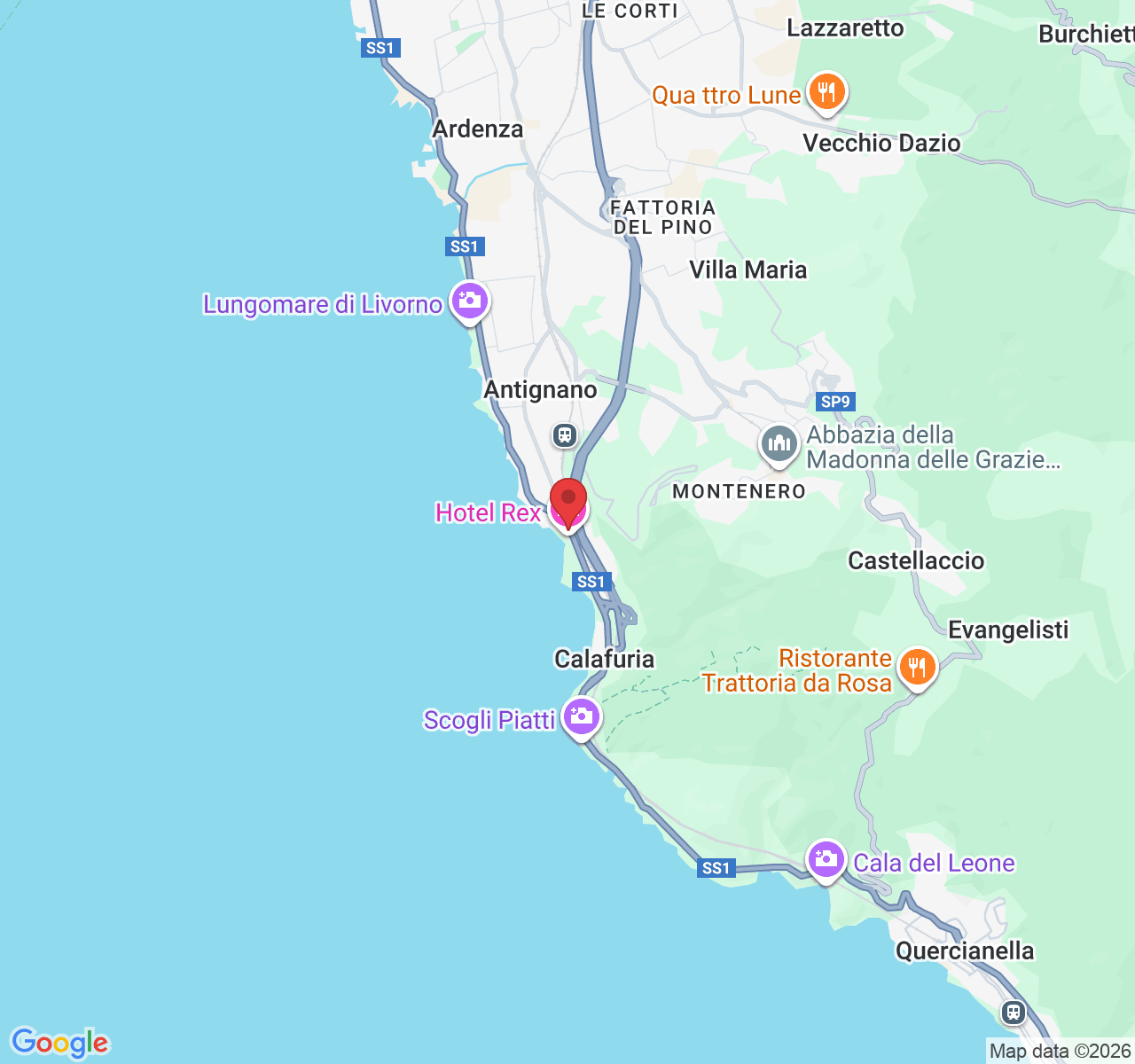 Via del Littorale, 164, 57128 Livorno LI, Italia