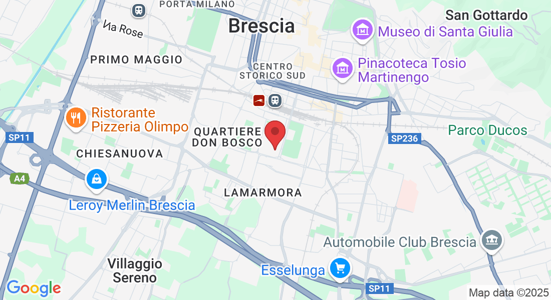 Via Malta, 16 a, 25124 Brescia BS, Italia