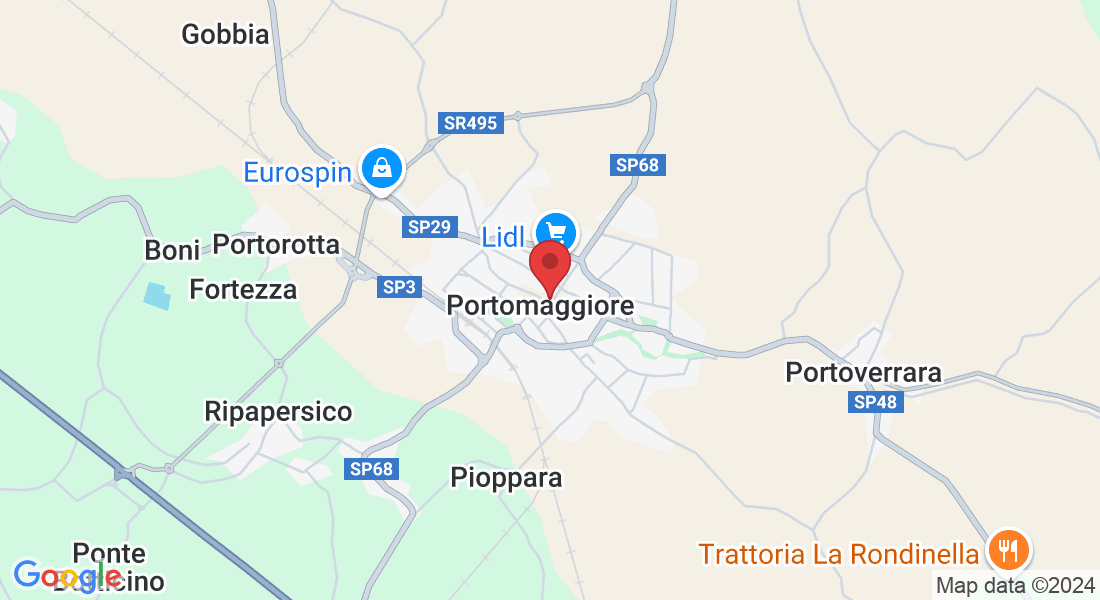 Piazza Umberto I, 20 B, 44015 Portomaggiore FE, Italia