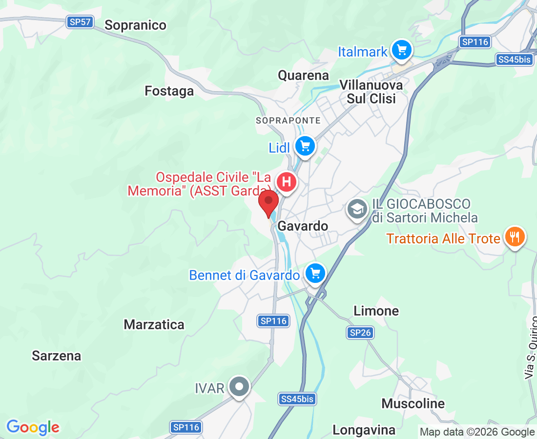 Via Capoborgo, 11, 25085 Gavardo BS, Italy
