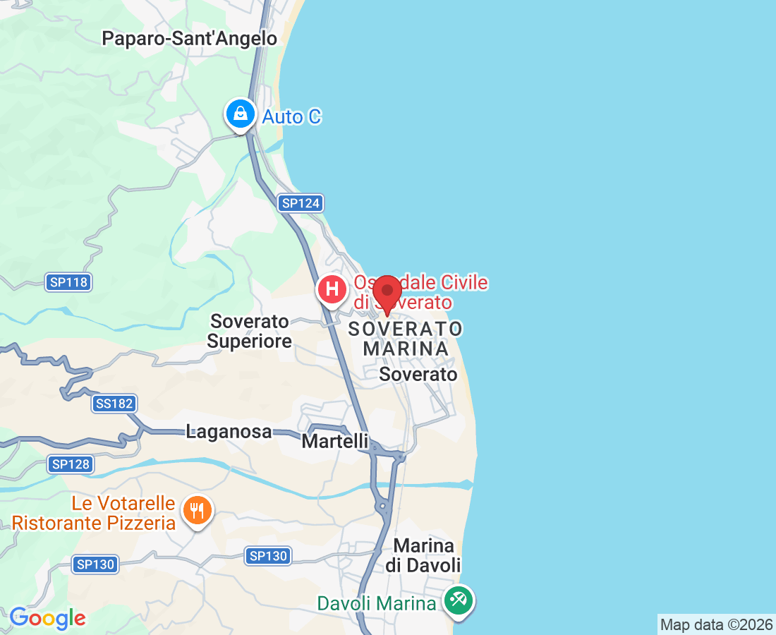 Via Ionio, 20, 88068 Soverato CZ, Italia