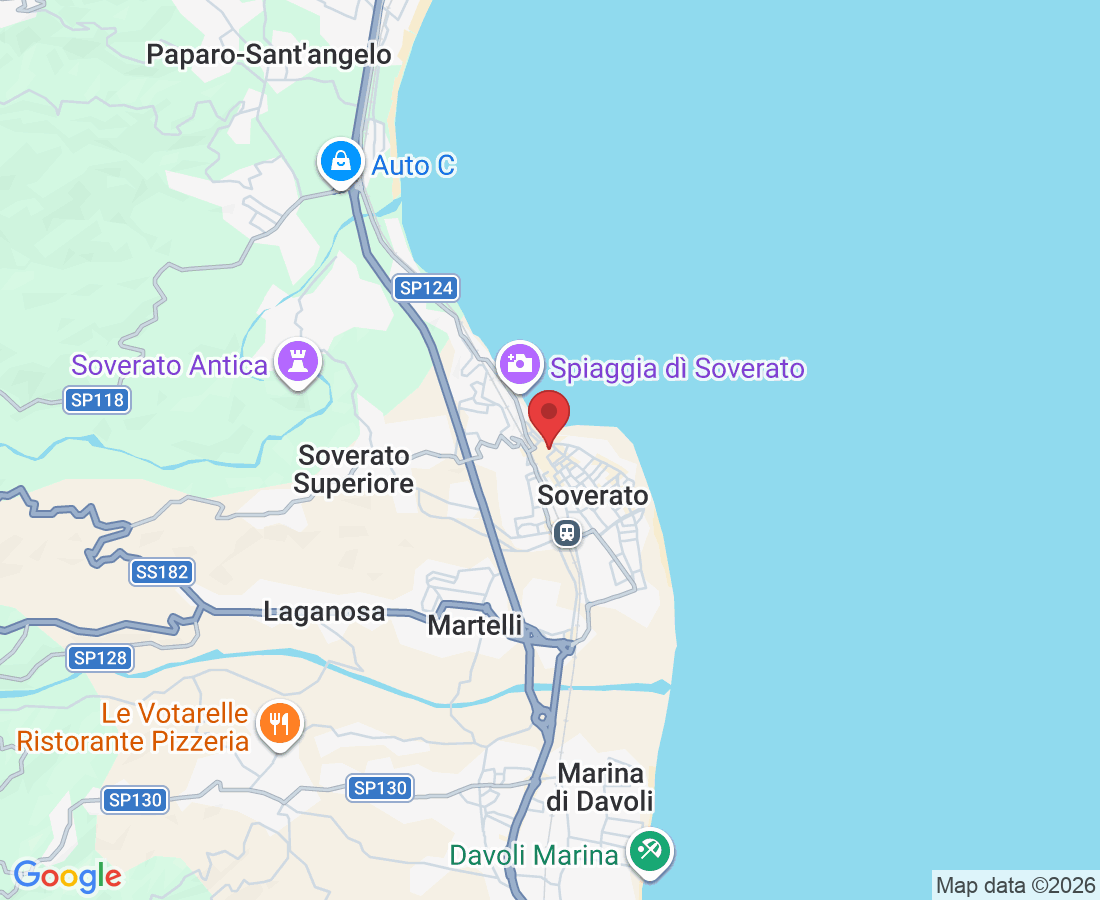 Via Ionio, 20, 88068 Soverato CZ, Italia